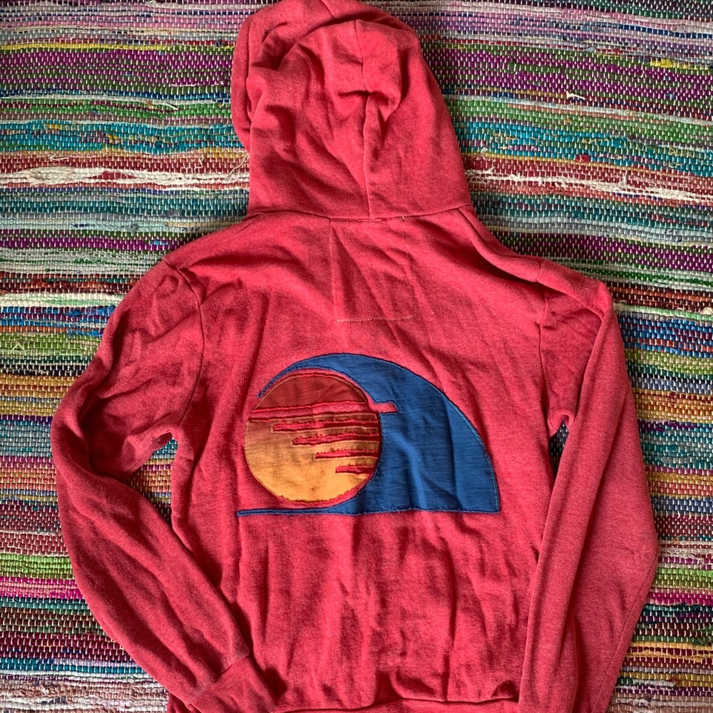 Rare Style Red Aviator Nation Hoodie